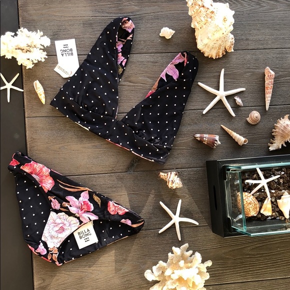 🌴🌼BILLABONG- SWEET TIDE REVERSIBLE BIKINIS SET🌼 - Picture 8 of 8